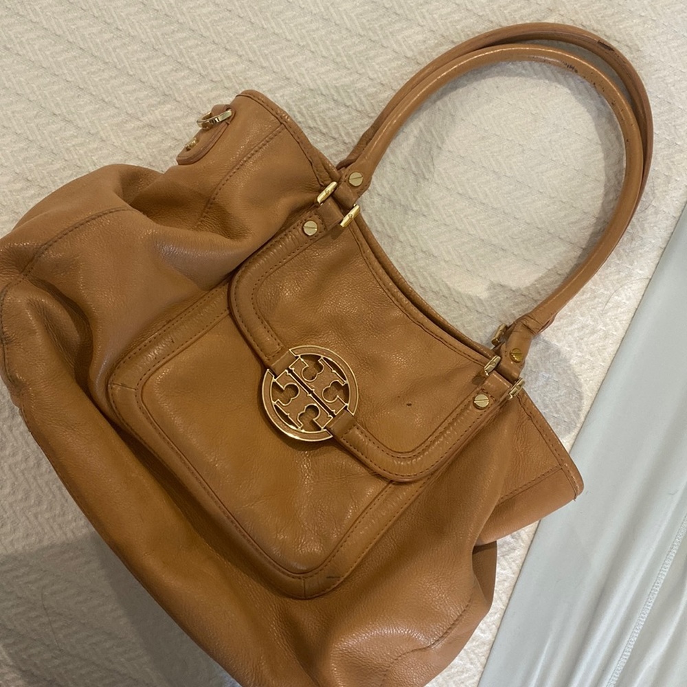 Leather Tory Burch bag